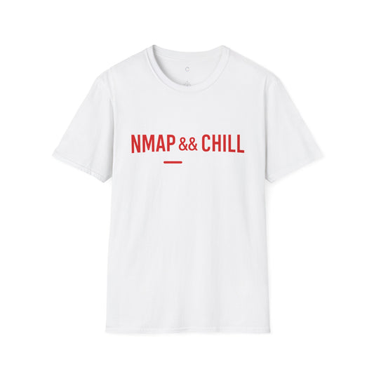 Nmap and Chill Straight Cut T-Shirt