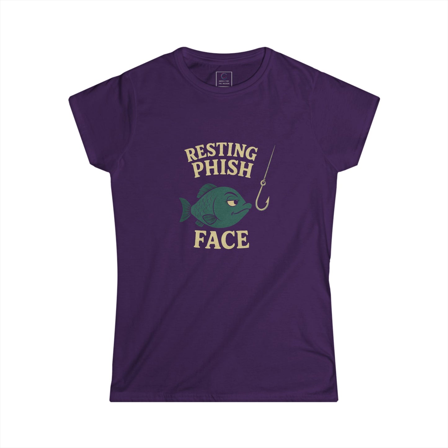 Resting Phish Face Fitted Tee