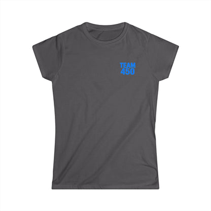 Blue Team 450nm T-Shirt Cybersecurity Defender Fitted Tee