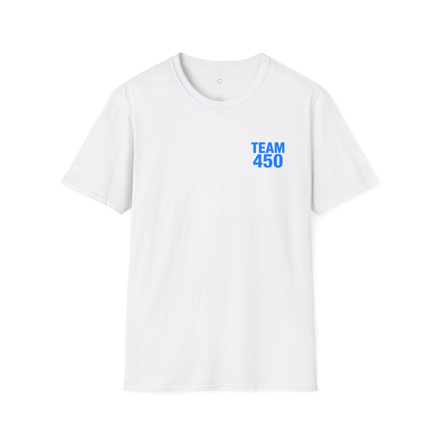 Blue Team 450nm T-Shirt Cybersecurity Defender Straight Cut Tee