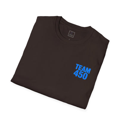 Blue Team 450nm T-Shirt Cybersecurity Defender Straight Cut Tee