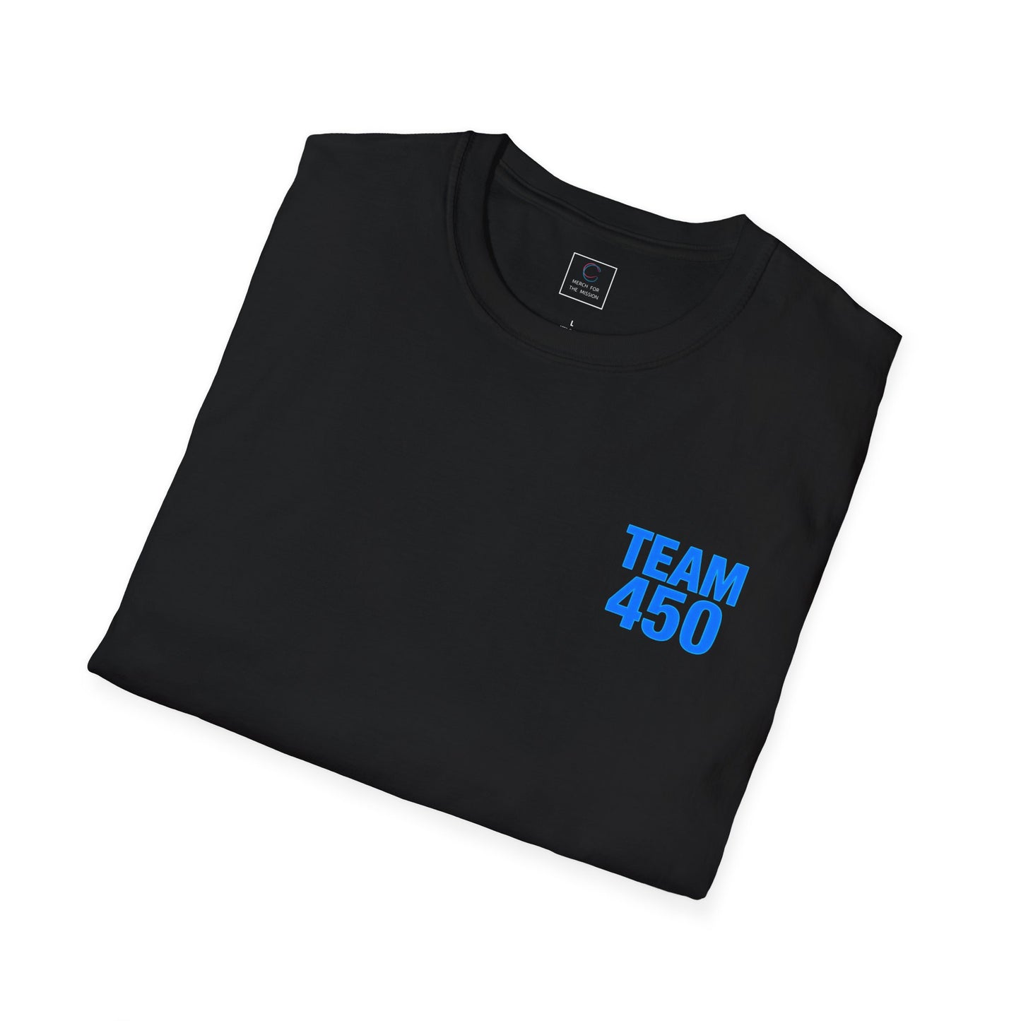 Blue Team 450nm T-Shirt Cybersecurity Defender Straight Cut Tee