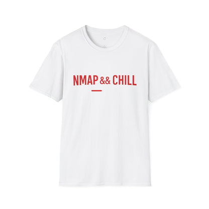 Nmap and Chill Straight Cut T-Shirt