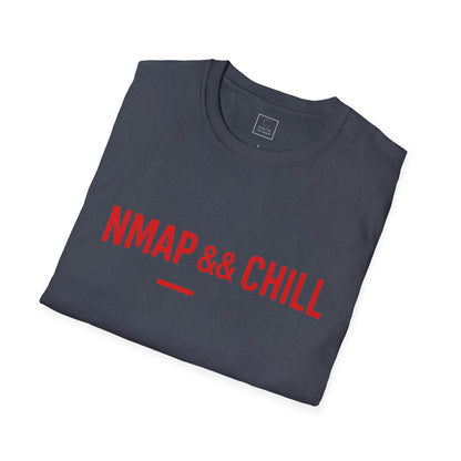 Nmap and Chill Straight Cut T-Shirt