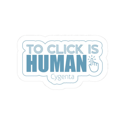 To click is human