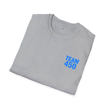 Blue Team 450nm T-Shirt Cybersecurity Defender Straight Cut Tee