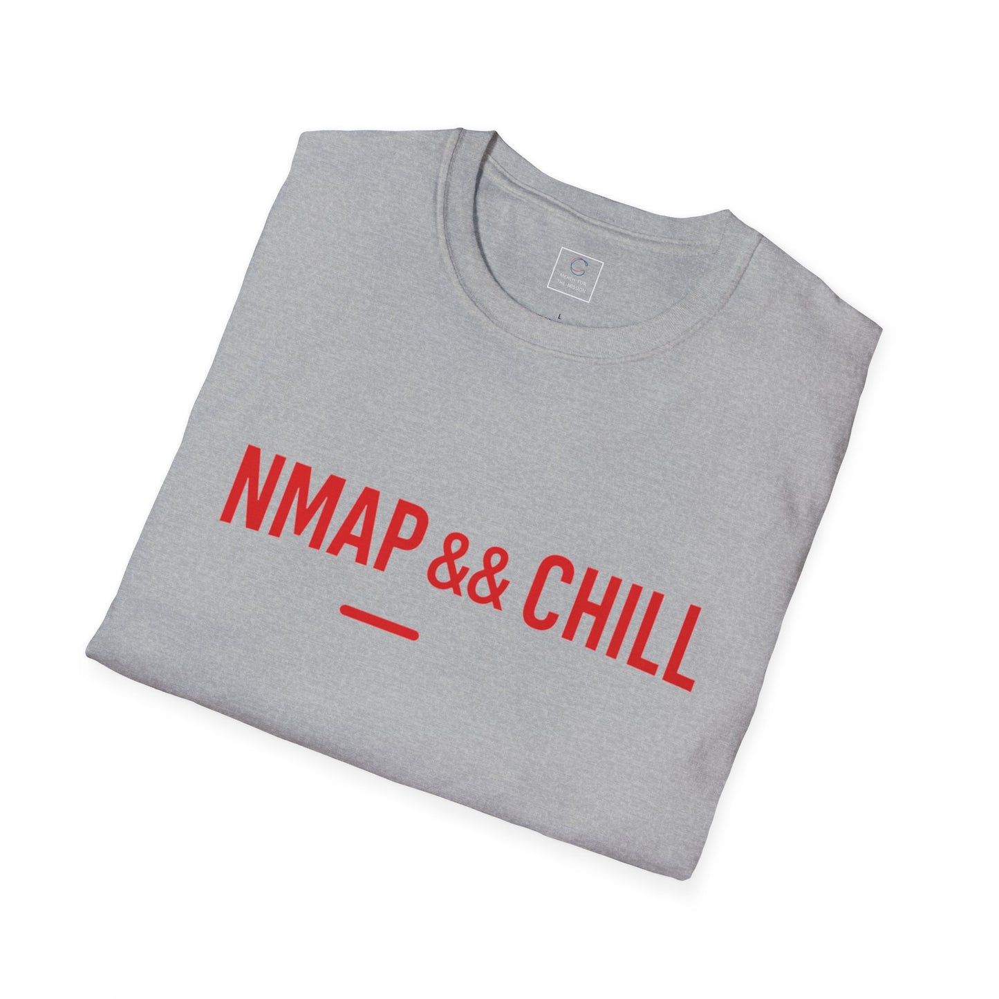 Nmap and Chill Straight Cut T-Shirt