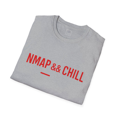 Nmap and Chill Straight Cut T-Shirt