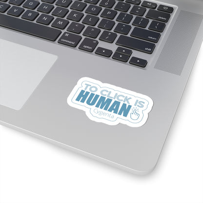 To click is human