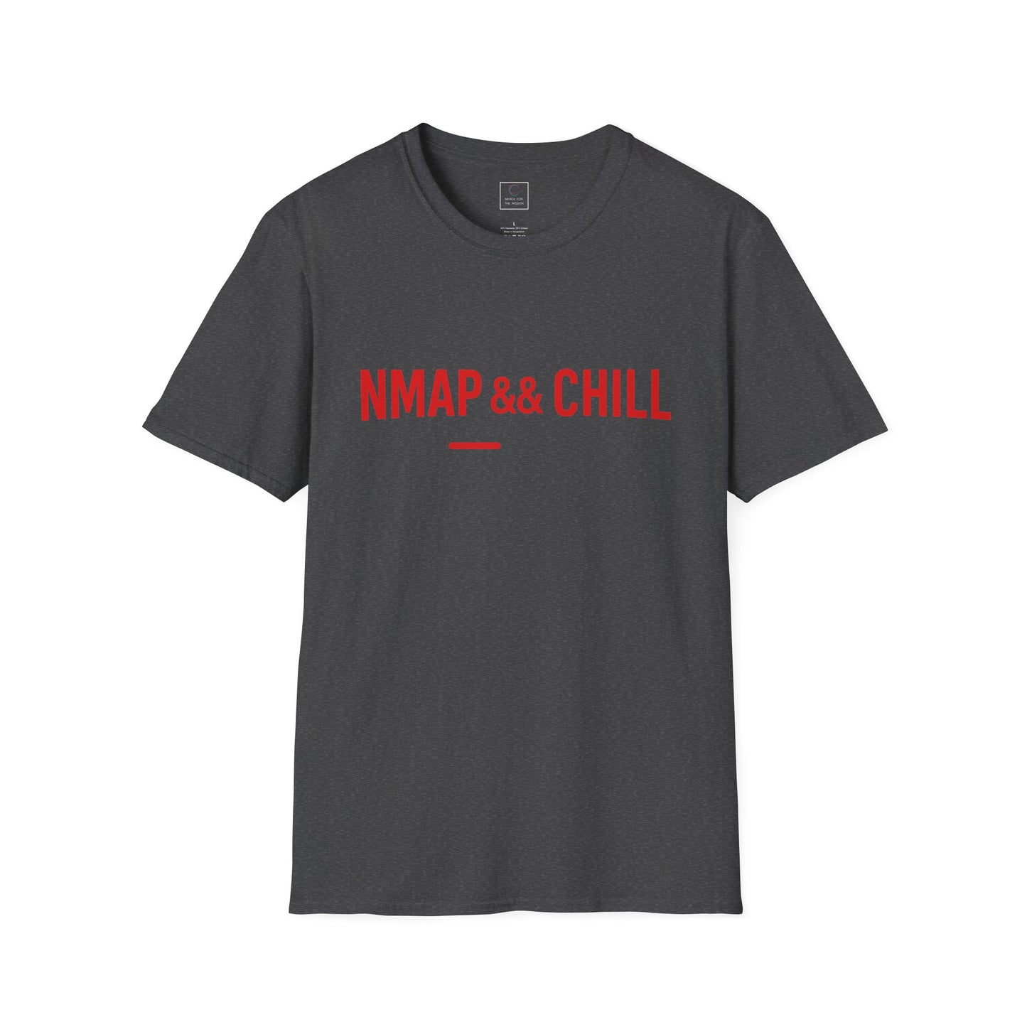 Nmap and Chill Straight Cut T-Shirt