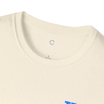 Blue Team 450nm T-Shirt Cybersecurity Defender Straight Cut Tee