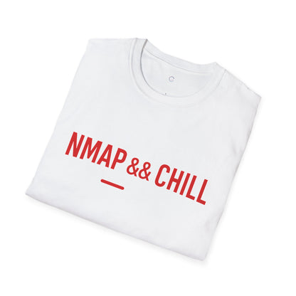Nmap and Chill Straight Cut T-Shirt