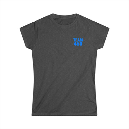 Blue Team 450nm T-Shirt Cybersecurity Defender Fitted Tee