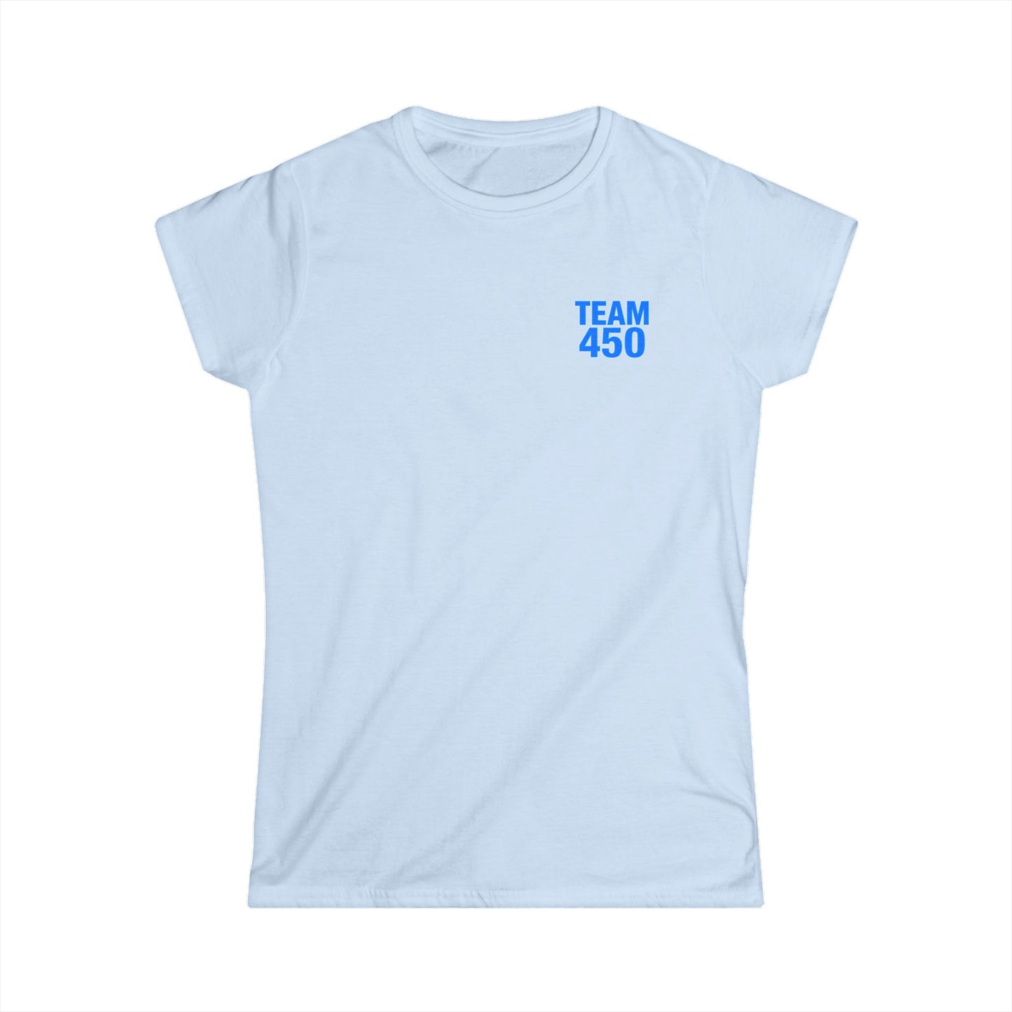 Blue Team 450nm T-Shirt Cybersecurity Defender Fitted Tee