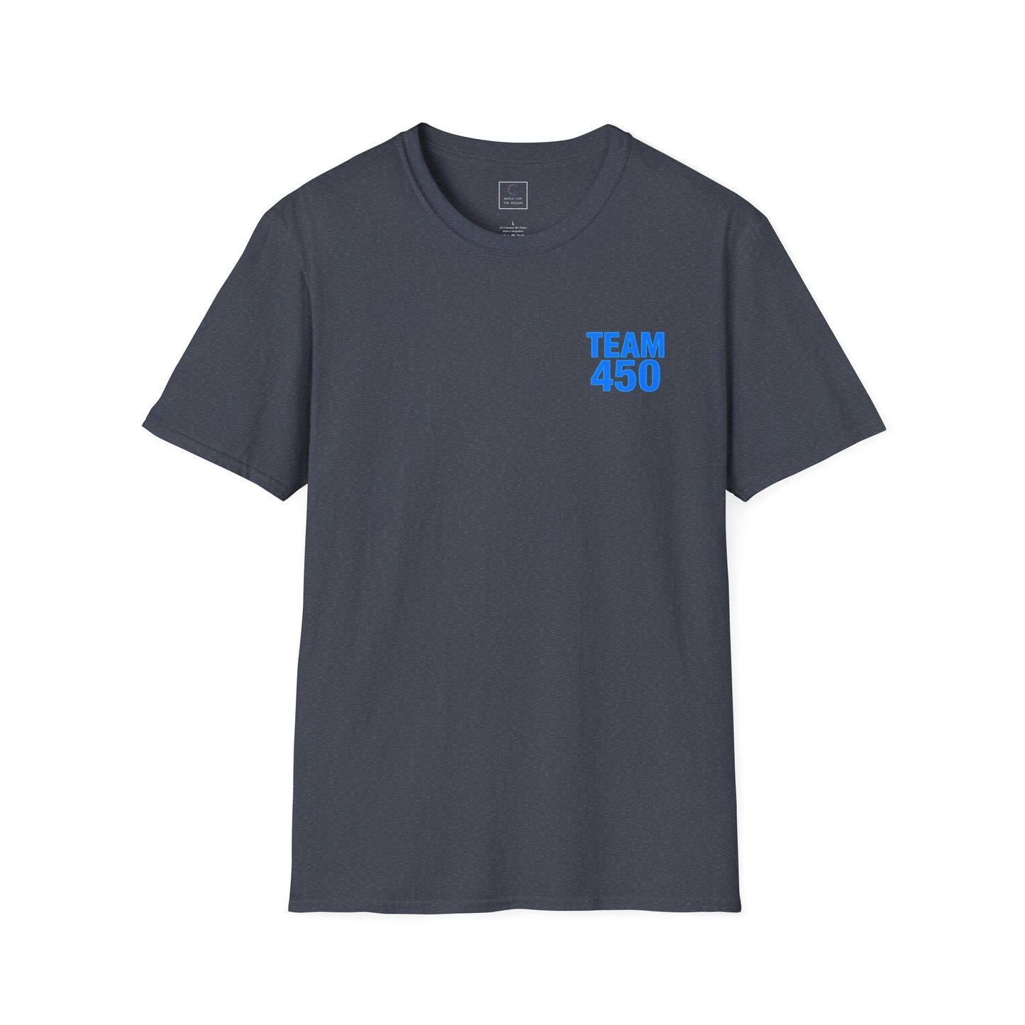 Blue Team 450nm T-Shirt Cybersecurity Defender Straight Cut Tee