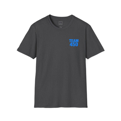 Blue Team 450nm T-Shirt Cybersecurity Defender Straight Cut Tee