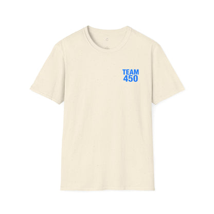 Blue Team 450nm T-Shirt Cybersecurity Defender Straight Cut Tee