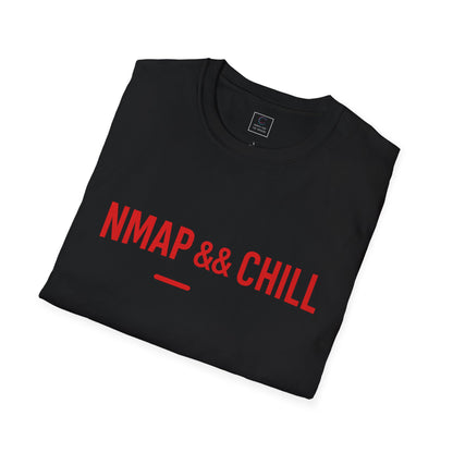 Nmap and Chill Straight Cut T-Shirt