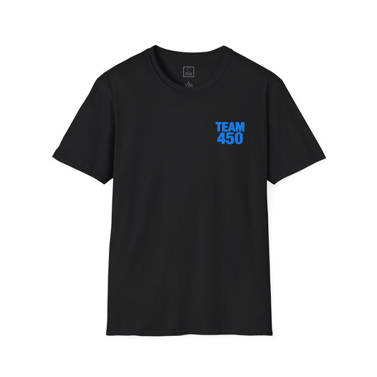 Blue Team 450nm T-Shirt Cybersecurity Defender Straight Cut Tee