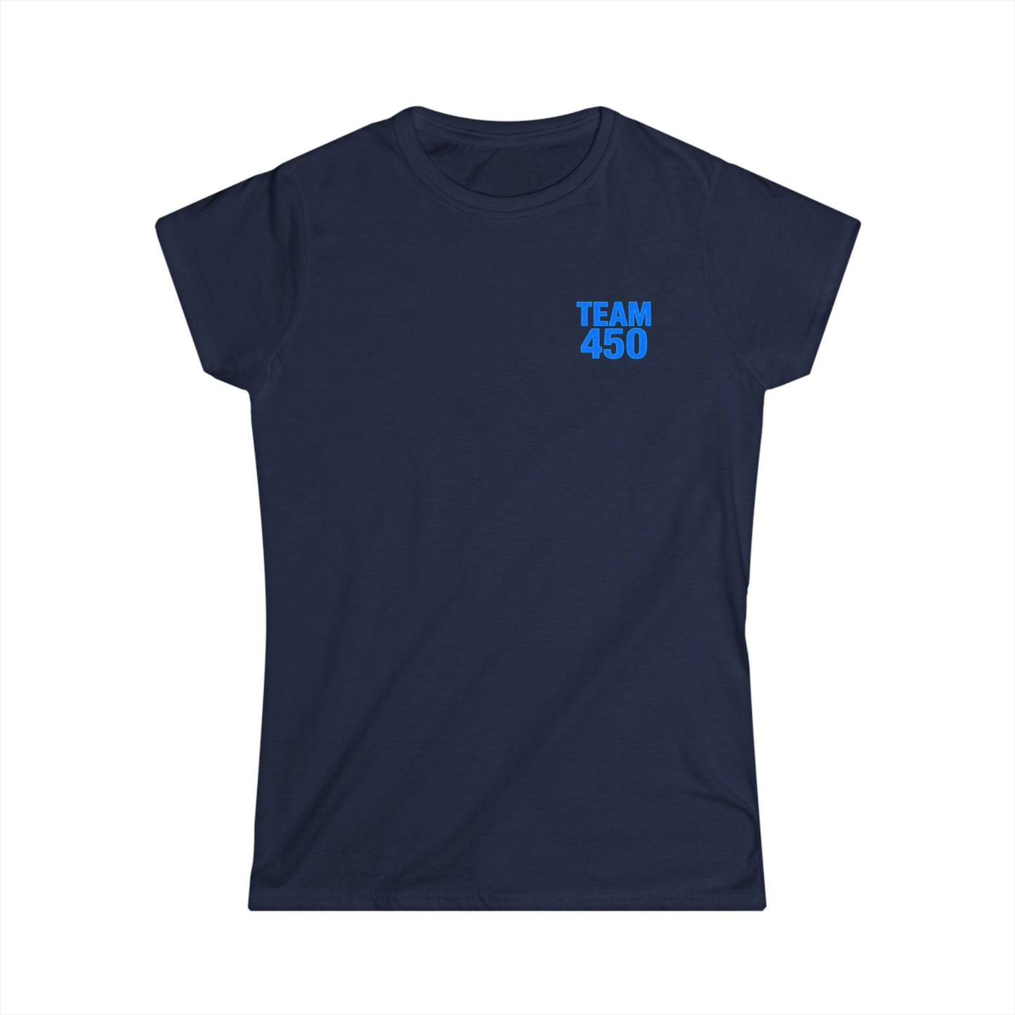 Blue Team 450nm T-Shirt Cybersecurity Defender Fitted Tee