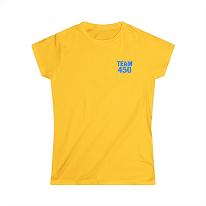 Blue Team 450nm T-Shirt Cybersecurity Defender Fitted Tee