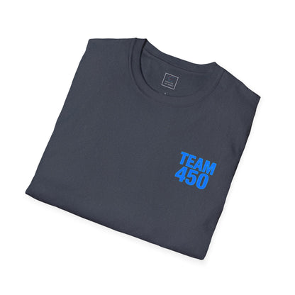 Blue Team 450nm T-Shirt Cybersecurity Defender Straight Cut Tee