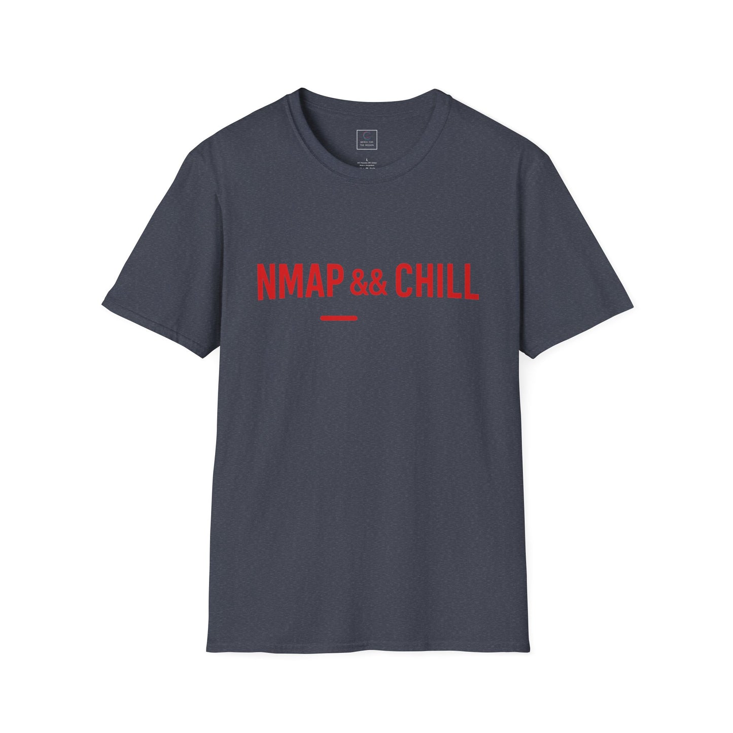 Nmap and Chill Straight Cut T-Shirt